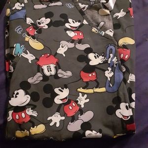 Mickey scrub top